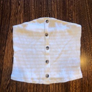 White tube top